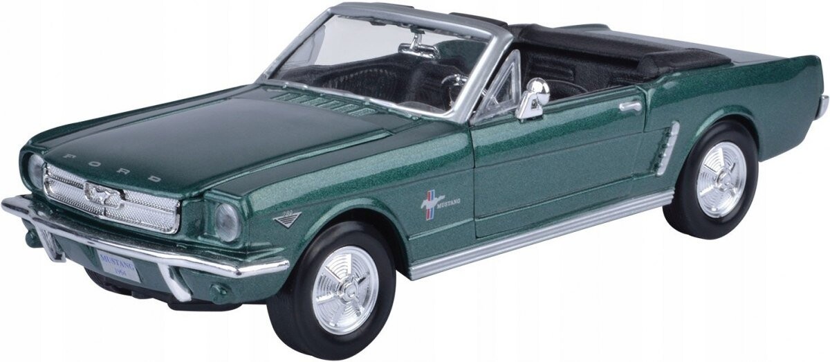 Motormax, Ford MUSTANG 1/2 1964 кабриолет 1:24 Motormax 73212
Motormax, Ford MUSTANG 1/2 1964 кабриолет 1:24 Motormax 73212