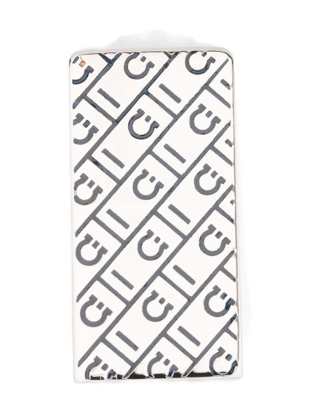 Заколка с узором Ferragamo, серебристый
Заколка с узором Ferragamo, серебристый