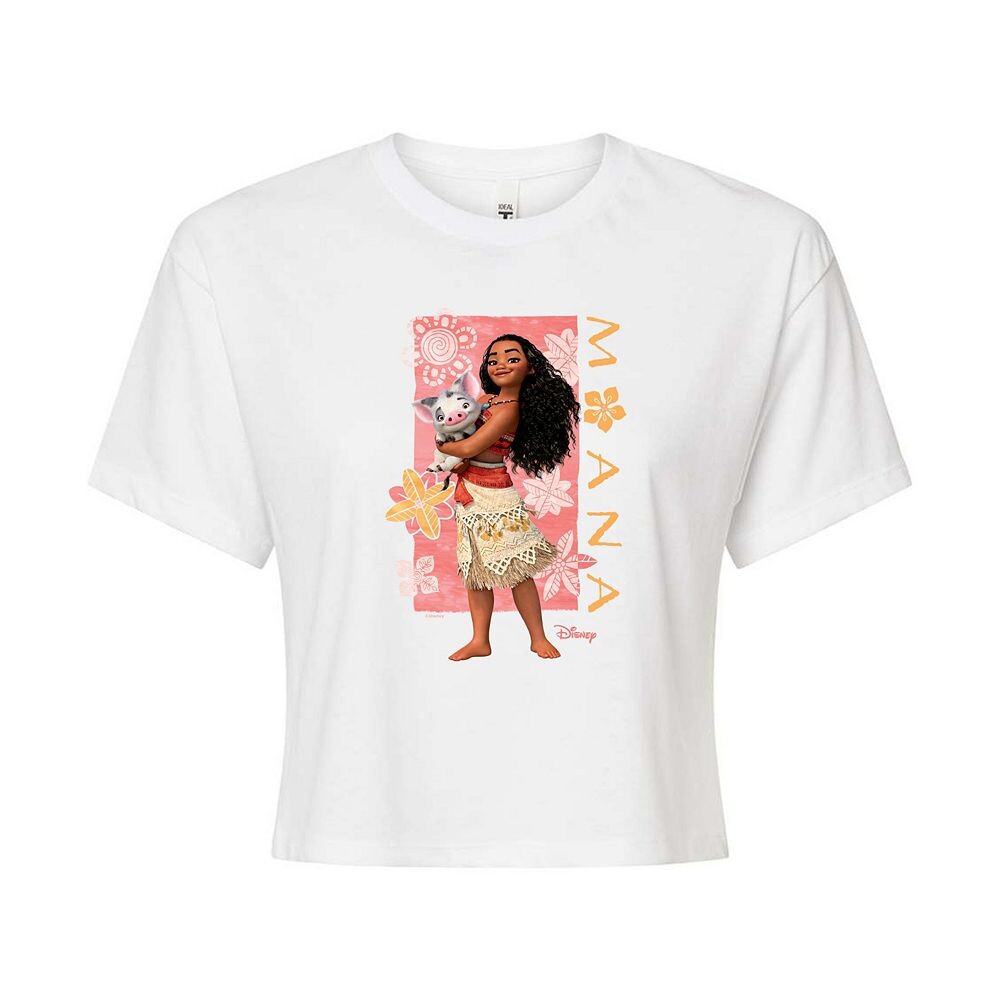 Укороченная футболка Disney's Moana Pua и Moana Juniors, белый
Укороченная футболка Disney's Moana Pua и Moana Juniors, белый