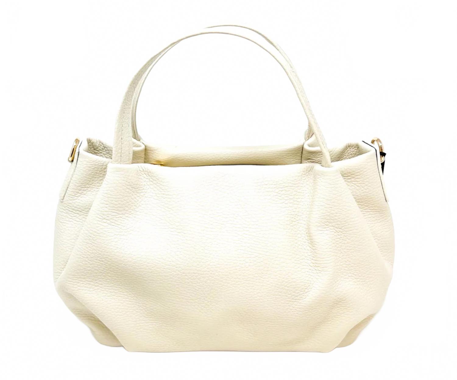 Женская кожаная сумка бежевого цвета German Fuentes
Женская кожаная сумка бежевого цвета German Fuentes