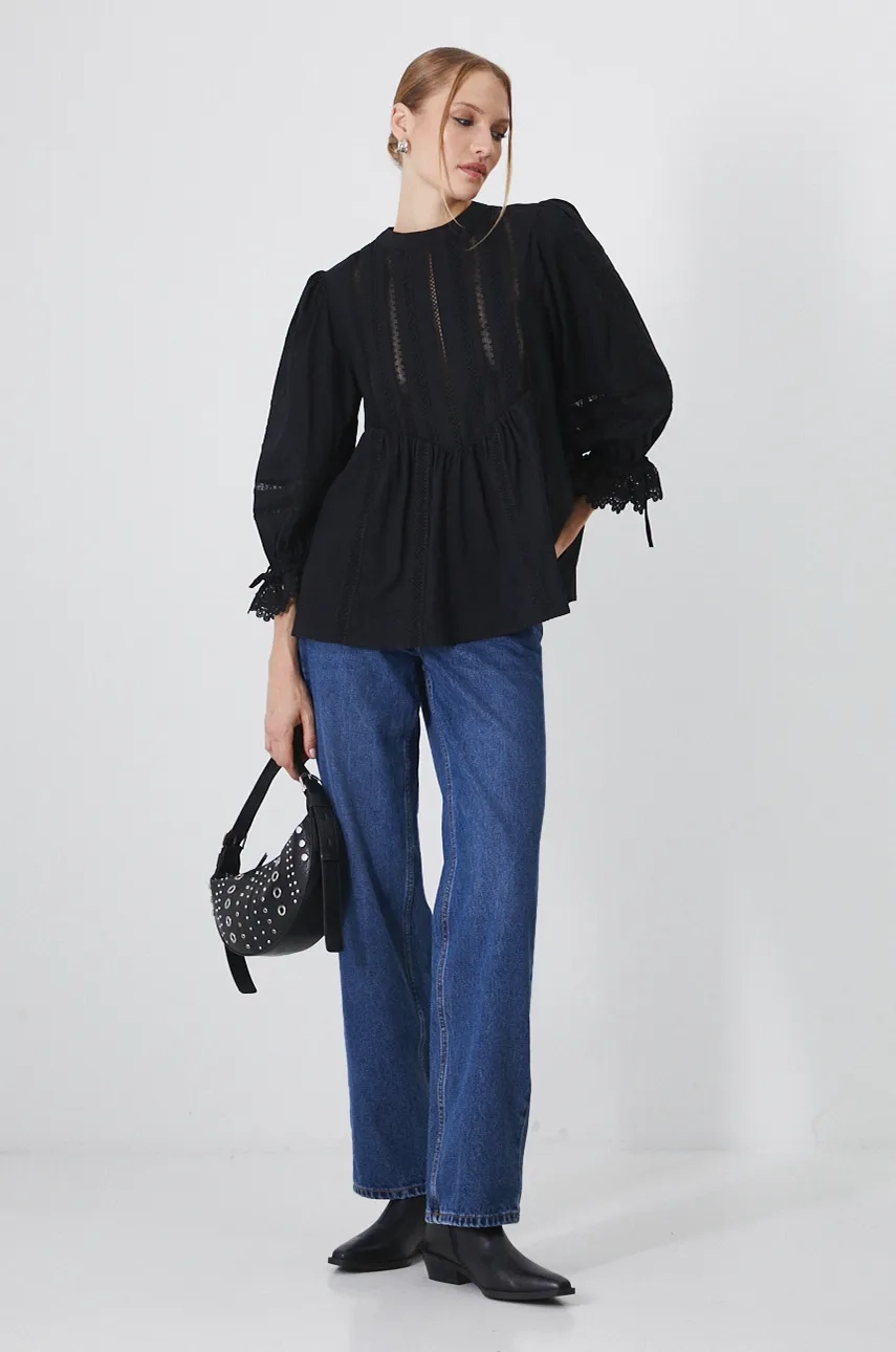 Хлопковая блузка Medicine, черный
Хлопковая блузка Medicine, черный