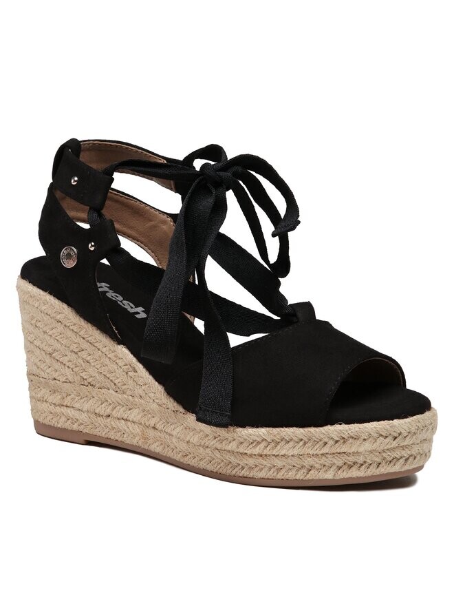 Эспадрильи Refresh, черный 
Эспадрильи Refresh, черный