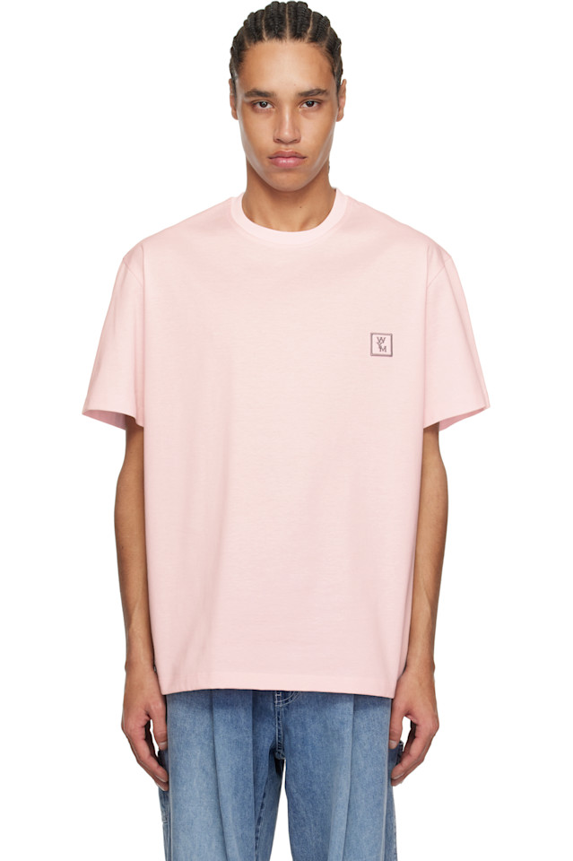Хлопковая футболка с логотипом на спине Wooyoungmi, розовый
Хлопковая футболка с логотипом на спине Wooyoungmi, розовый