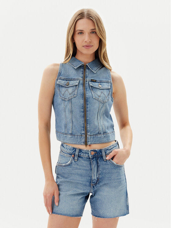 Облегающий жилет 112362590 Wrangler, синий
Облегающий жилет 112362590 Wrangler, синий