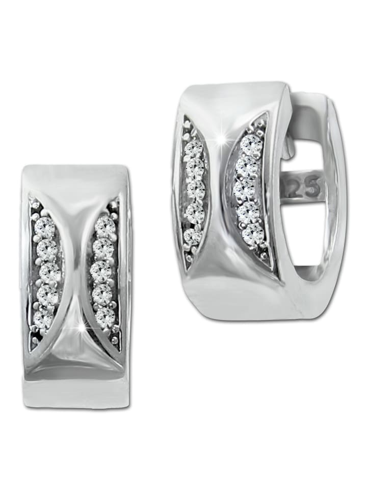 SilberDream Серьги-кольца Moons из серебра 925 пробы, блестящие
SilberDream Серьги-кольца Moons из серебра 925 пробы, блестящие