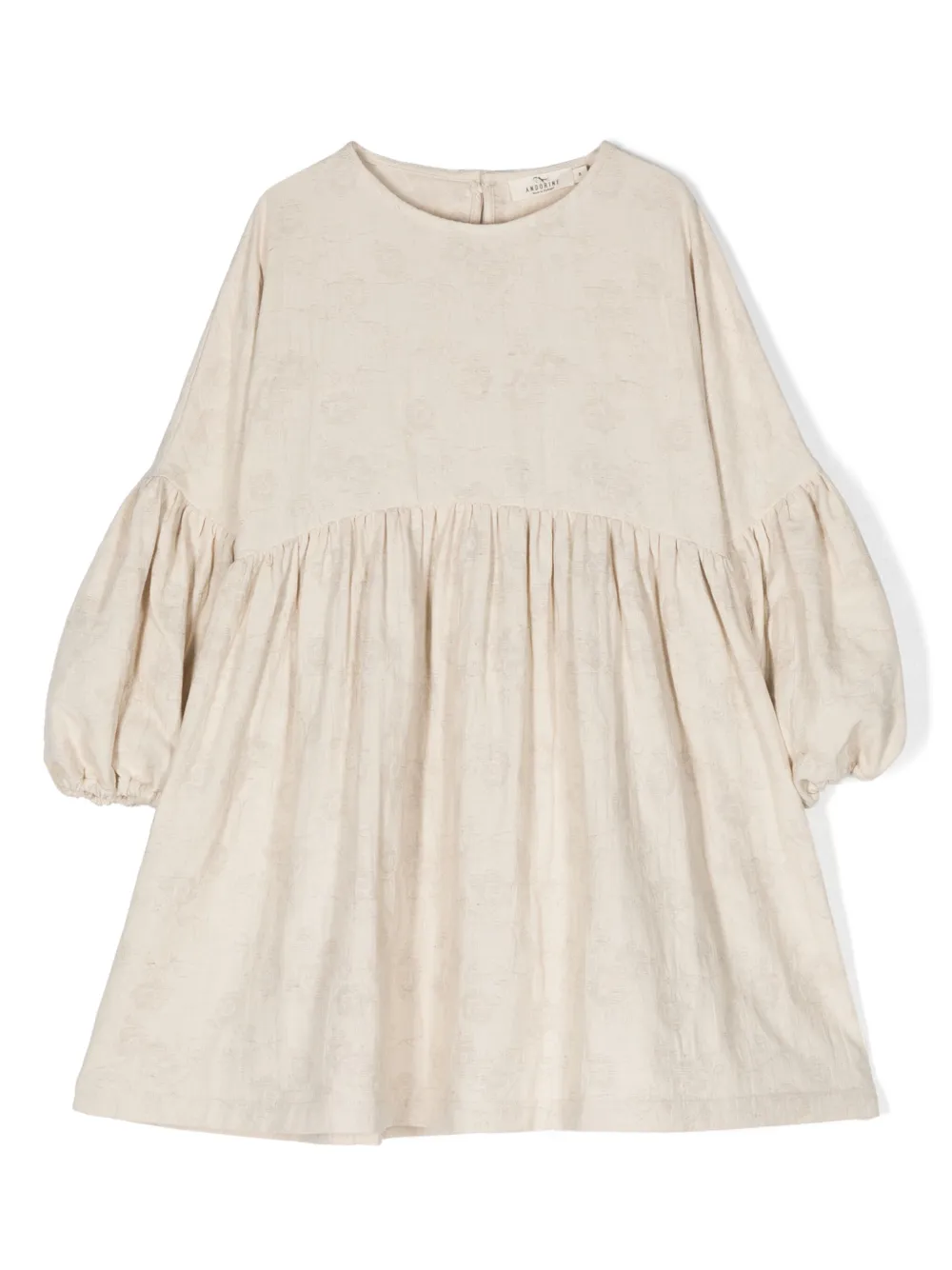 Платье с цветочным жаккардом и рукавами-буфами Andorine, нейтральный
Платье с цветочным жаккардом и рукавами-буфами Andorine, нейтральный