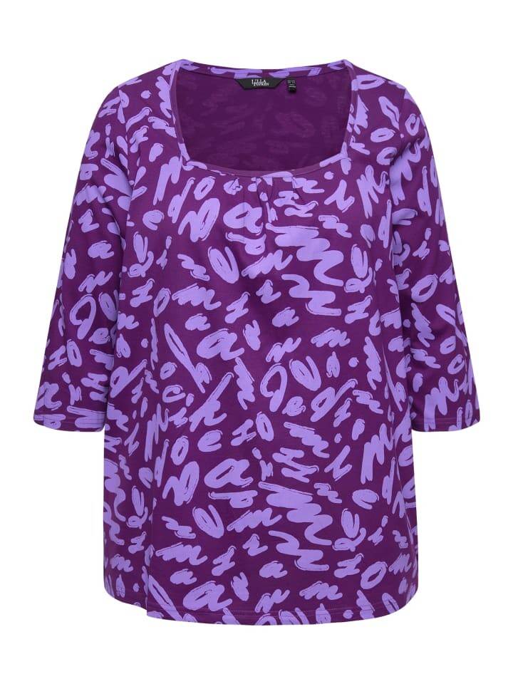 Футболка Ulla Popken Shirt, фиолетовый
Футболка Ulla Popken Shirt, фиолетовый