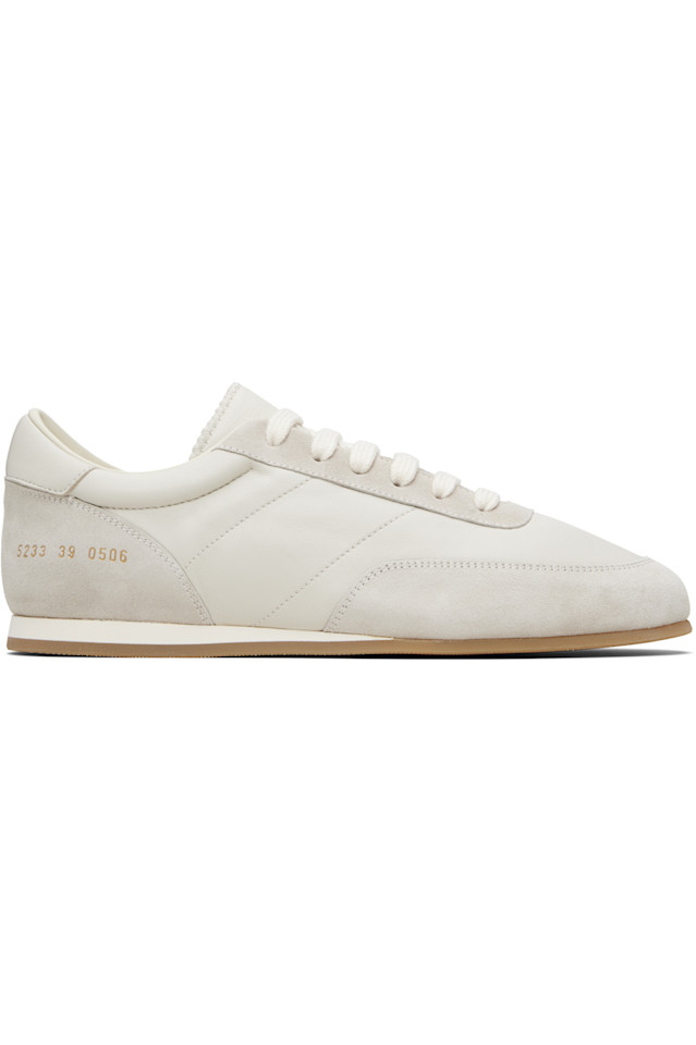 Минималистичные кроссовки для бега в стиле Off Common Projects, белый
Минималистичные кроссовки для бега в стиле Off Common Projects, белый