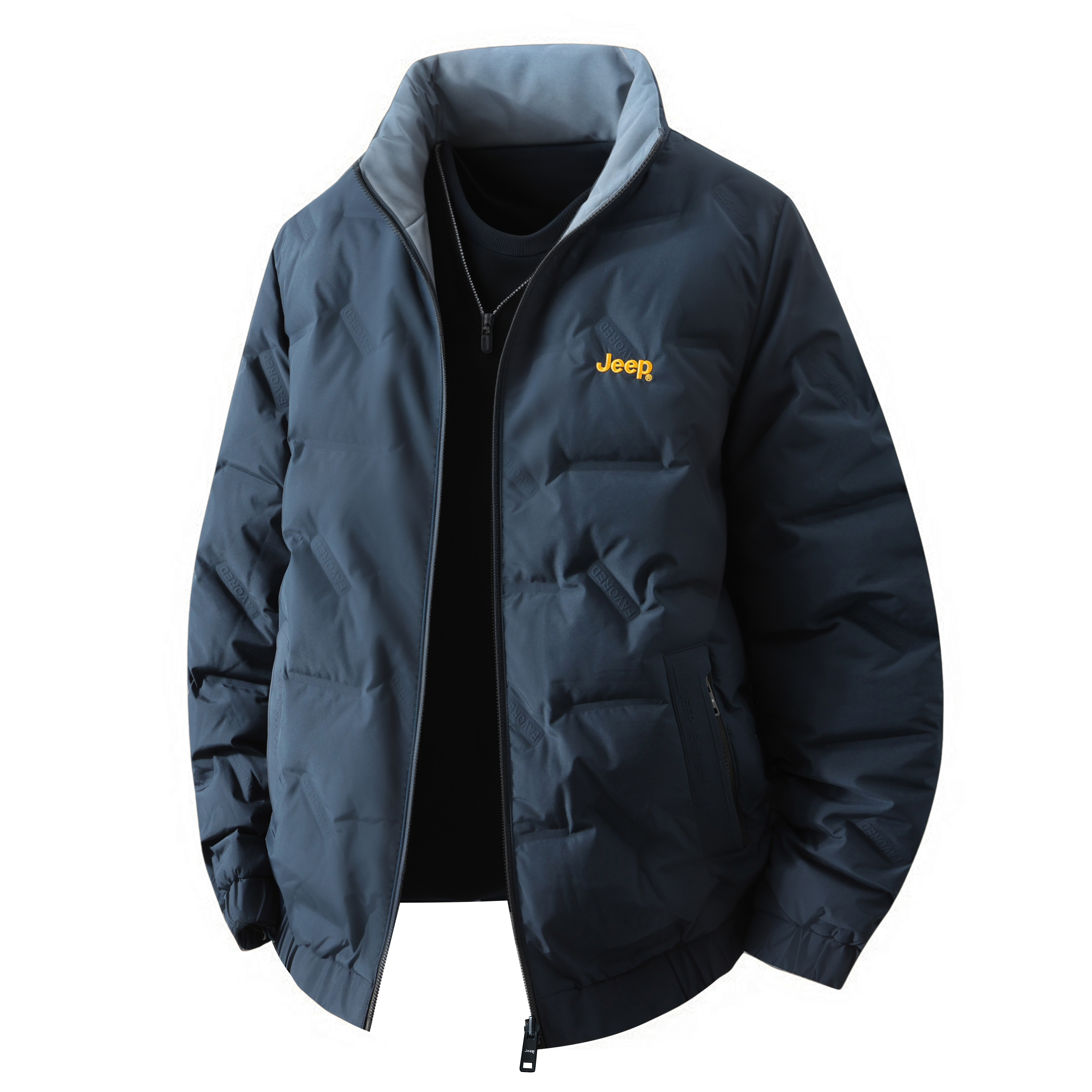 Пуховик мужской с воротником стойкой Moderate Jeep, темно-синий
Пуховик мужской с воротником стойкой Moderate Jeep, темно-синий