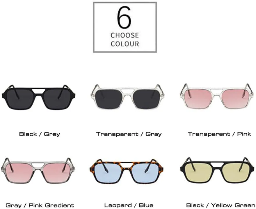 Солнцезащитные очки в стиле панк с двойной перемычкой, защитой от УФ-излучения UV400, металлической оправой, для мужчин и женщин UYPTK, Transparent Gray
Солнцезащитные очки в стиле панк с двойной перемычкой, защитой от УФ-излучения UV400, металлической оправой, для мужчин и женщин UYPTK, Transparent Gray