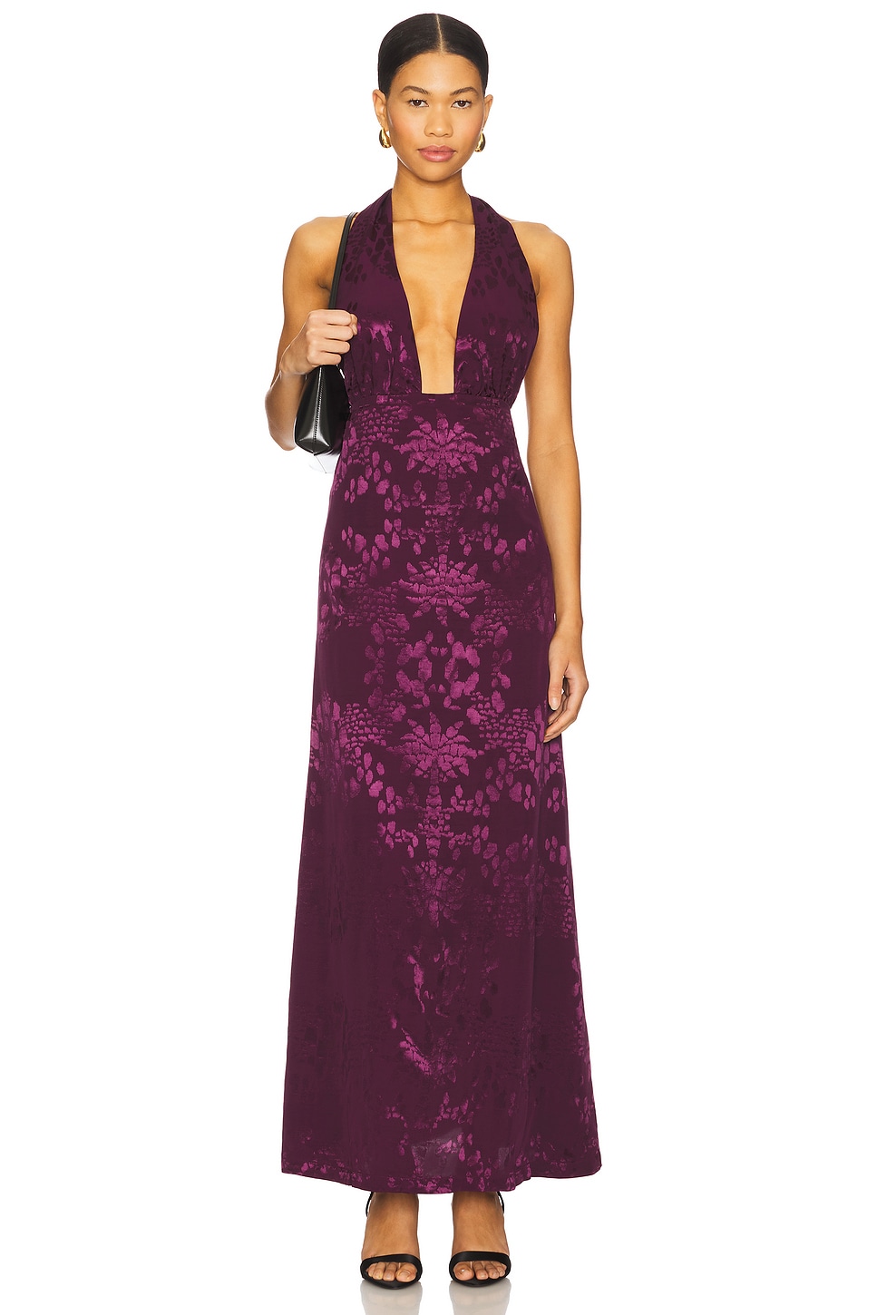 Платье Mero Eugenia Fernandez, ivory, bermellon & grape 
Платье Mero Eugenia Fernandez, ivory, bermellon & grape