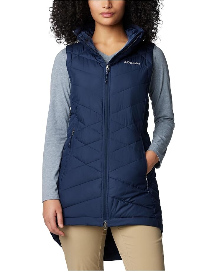 Утепленный жилет Columbia Heavenly II Long Vest, темно-синий
Утепленный жилет Columbia Heavenly II Long Vest, темно-синий