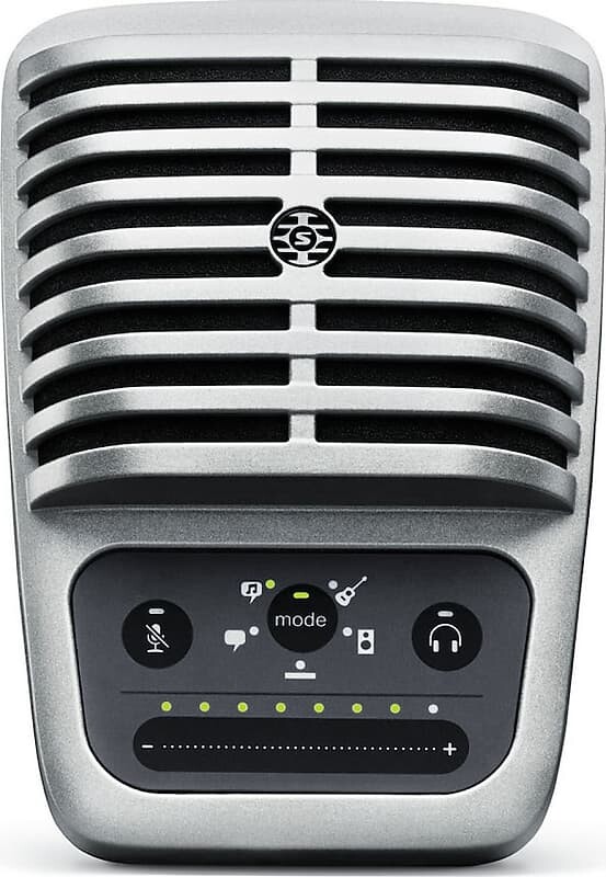 Конденсаторный микрофон Shure MOTIV MV51 iOS / USB Large Diaphragm Condenser Microphone 
Конденсаторный микрофон Shure MOTIV MV51 iOS / USB Large Diaphragm Condenser Microphone