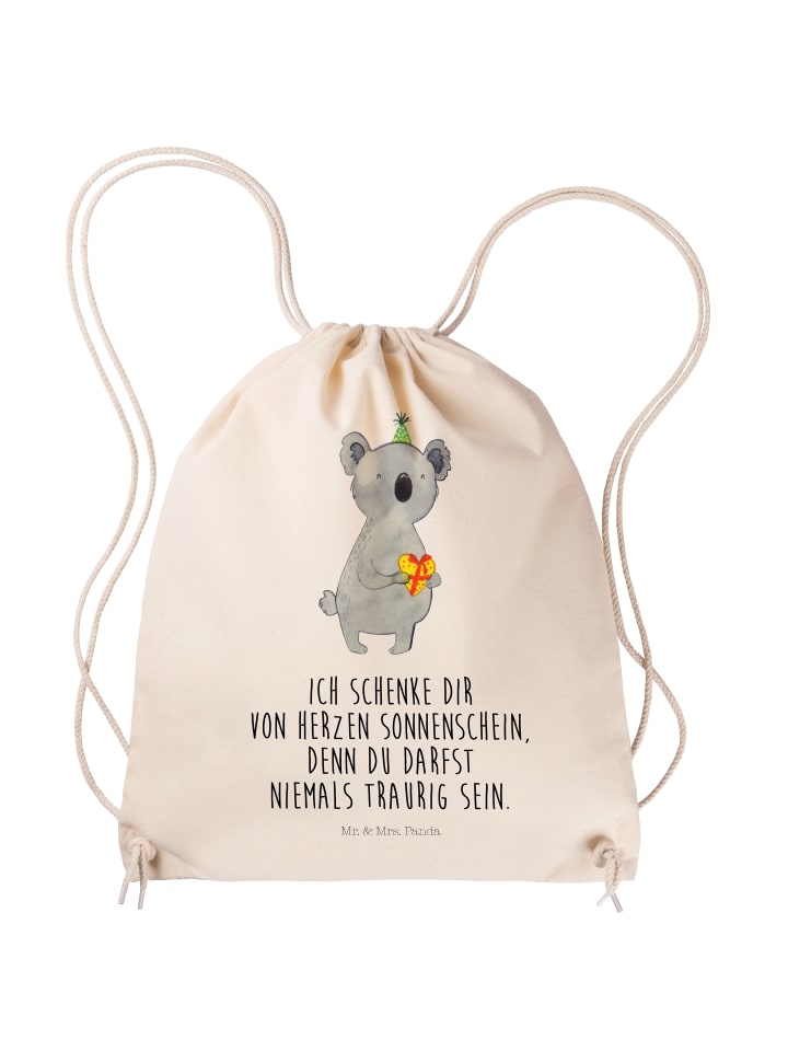 Mr. & Mrs. Panda Подарочная тканевая сумка с изображением коалы, кремового цвета
Mr. & Mrs. Panda Подарочная тканевая сумка с изображением коалы, кремового цвета