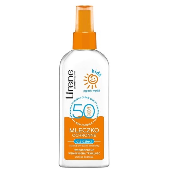 Защитное молочко для детей Sun Kids, Spf50, 150 мл Lirene
Защитное молочко для детей Sun Kids, Spf50, 150 мл Lirene