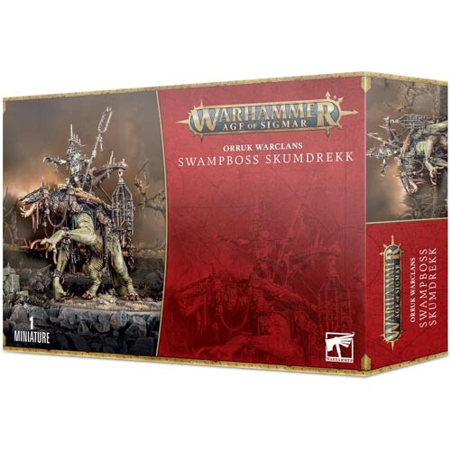 Миниатюра Games Workshop Warhammer Age of Sigmar: Orruk Warclans - Swampboss Skumdrekk
Миниатюра Games Workshop Warhammer Age of Sigmar: Orruk Warclans - Swampboss Skumdrekk