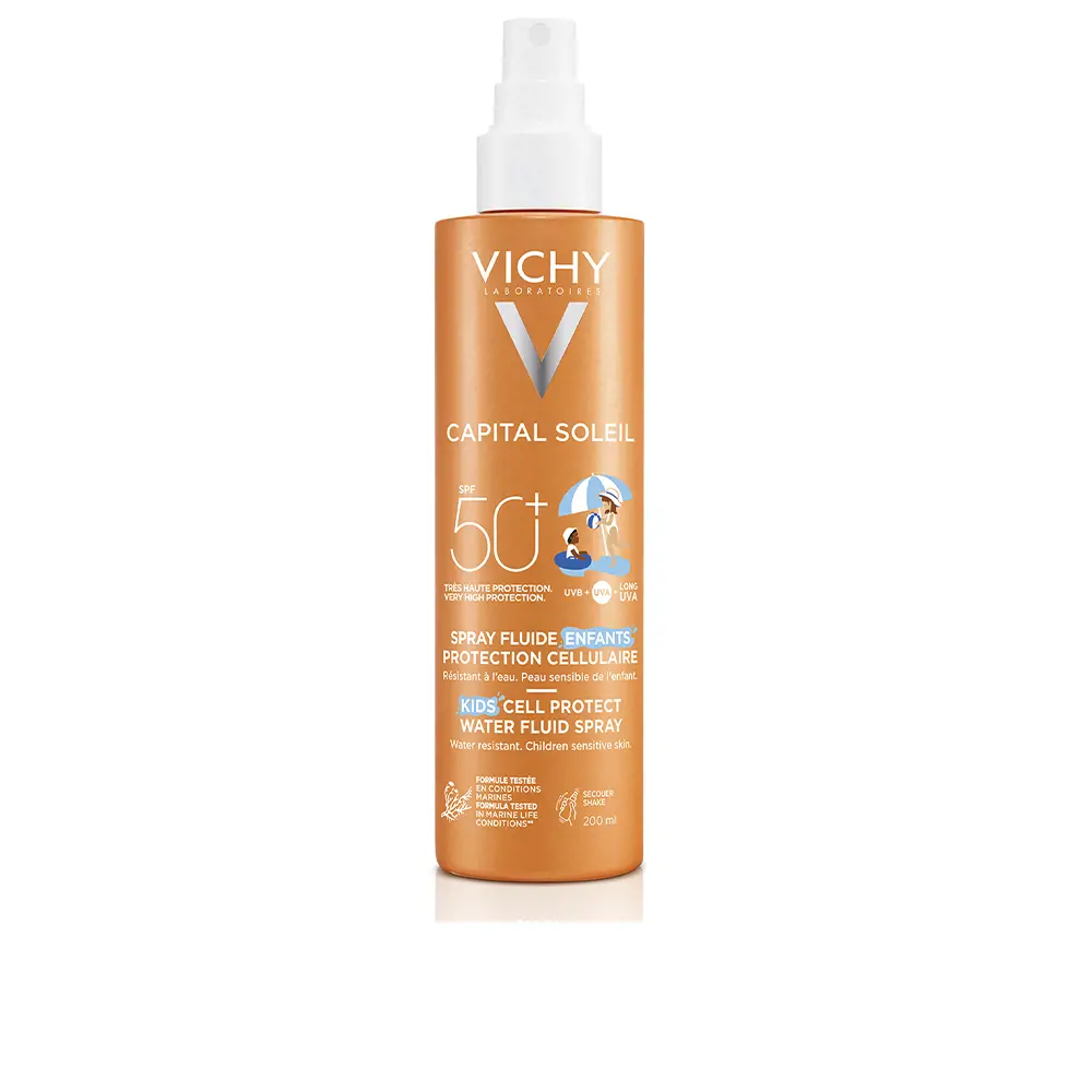 Солнцезащитный крем Capital Soleil Spray Fluide Enfants Spf50+ Vichy Laboratoires, 200 мл
Солнцезащитный крем Capital Soleil Spray Fluide Enfants Spf50+ Vichy Laboratoires, 200 мл