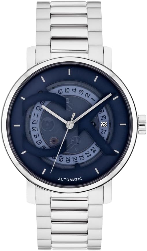 Мужские часы Calvin Klein CK Iconic - 40 мм, 3 часа, автоматический подзавод - браслет из нержавеющей стали - водонепроницаемость 30 метров - механизм с автоподзаводом - роскошные часы - подарок для него, Silver-Blue, Прозрачный, Мужские часы Calvin Klein
Мужские часы Calvin Klein CK Iconic - 40 мм, 3 часа, автоматический подзавод - браслет из нержавеющей стали - водонепроницаемость 30 метров - механизм с автоподзаводом - роскошные часы - подарок для него, Silver-Blue, Прозрачный, Мужские часы Calvin Klein