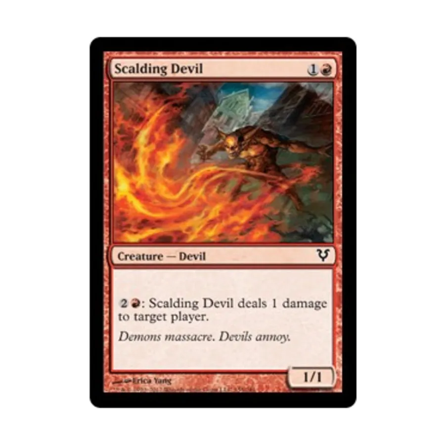 CCG Обжигающий дьявол (клавиша C), MTG - Avacyn Restored
CCG Обжигающий дьявол (клавиша C), MTG - Avacyn Restored