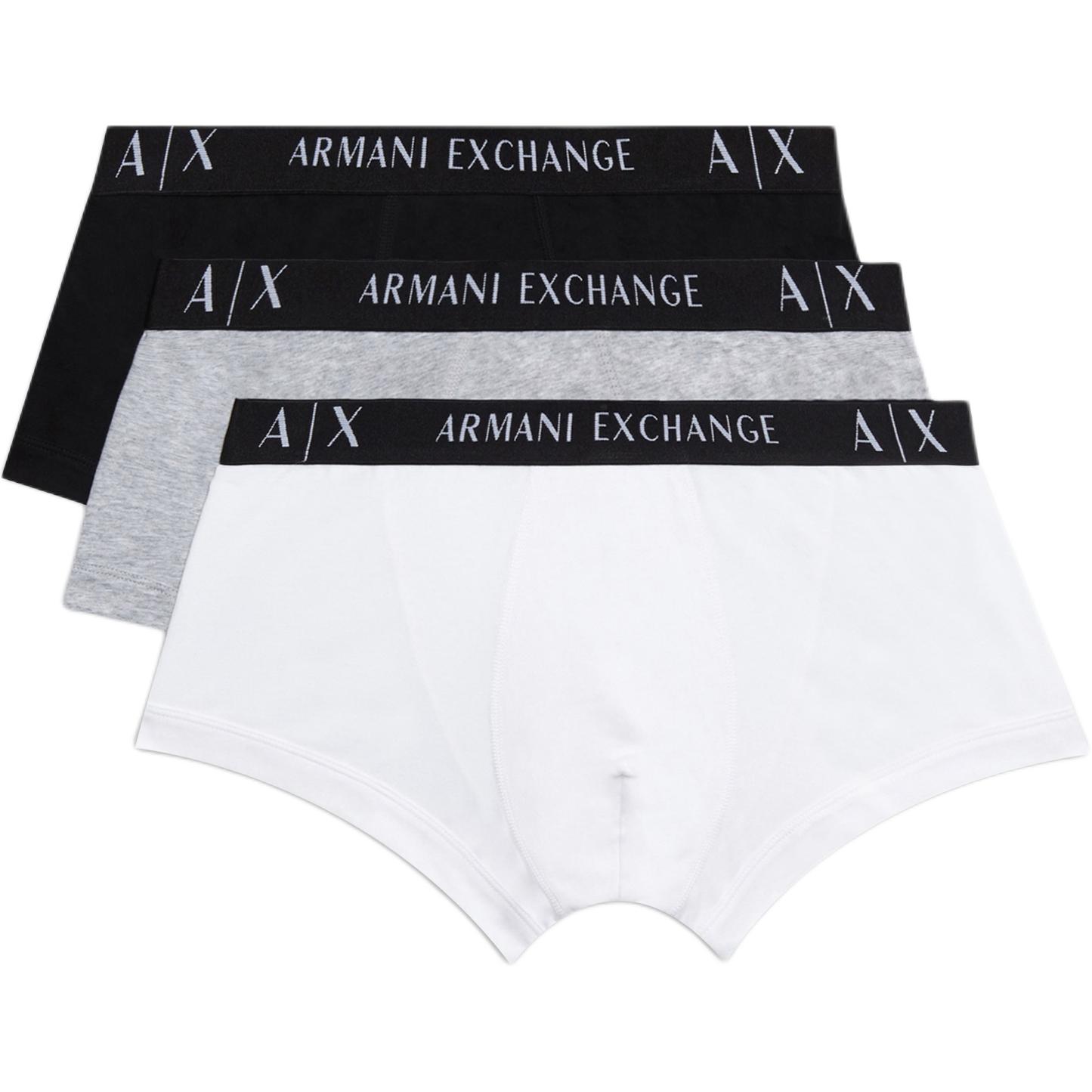 Трусы AE для мужчин, 3 шт ARMANI EXCHANGE, черный
Трусы AE для мужчин, 3 шт ARMANI EXCHANGE, черный