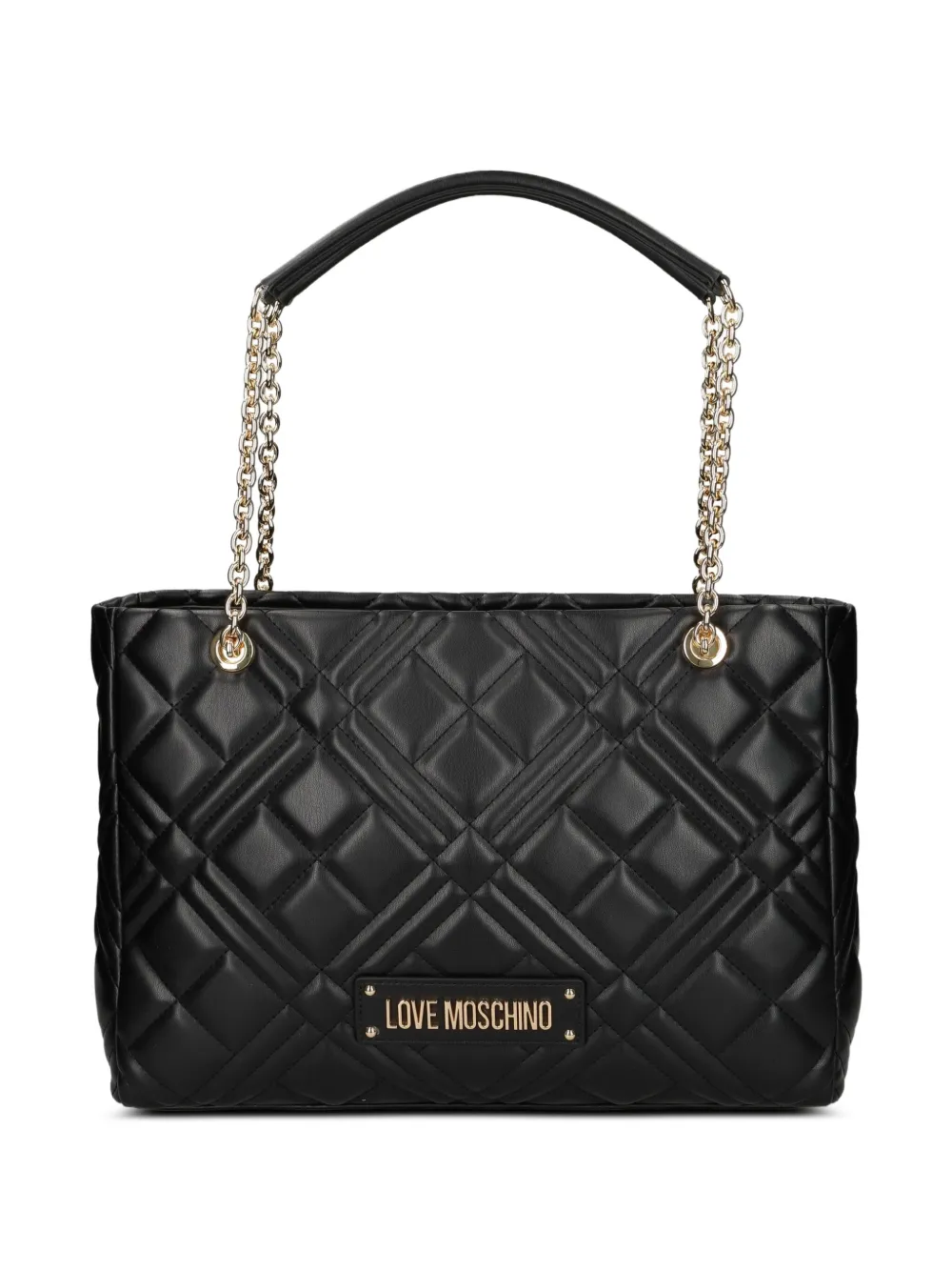 Стеганая сумка через плечо с цепочкой Love Moschino, черный
Стеганая сумка через плечо с цепочкой Love Moschino, черный