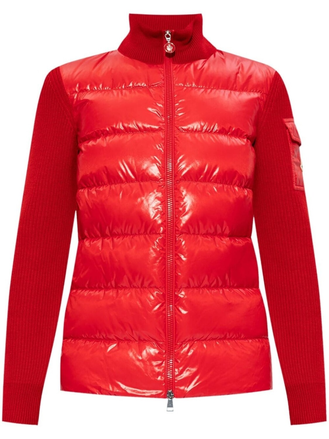 Moncler куртка-пуховик с трикотажными вставками, красный
Moncler куртка-пуховик с трикотажными вставками, красный