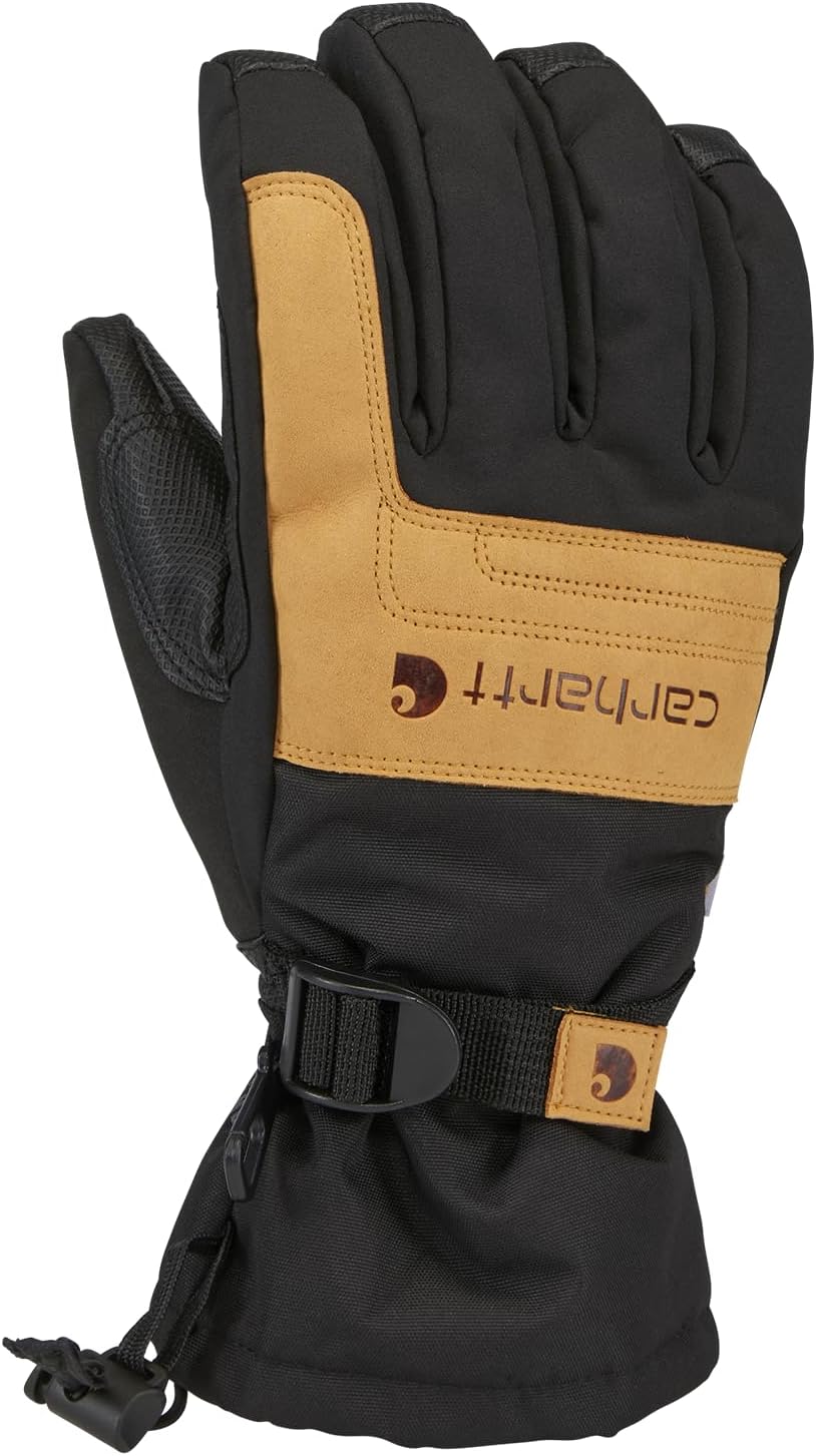 Мужские винтажные рабочие перчатки Carhartt Cold Snap с утеплителем, Black/Barley
Мужские винтажные рабочие перчатки Carhartt Cold Snap с утеплителем, Black/Barley