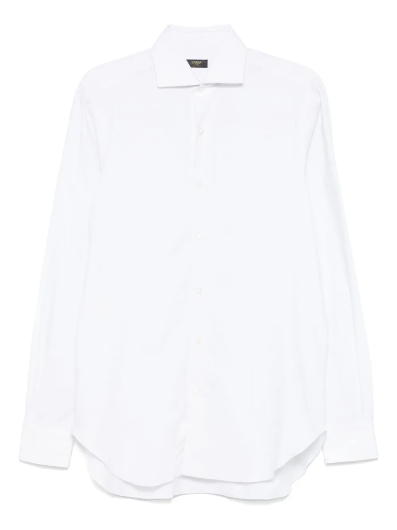 Рубашка Barba с вырезом-воротником, белый 
Рубашка Barba с вырезом-воротником, белый