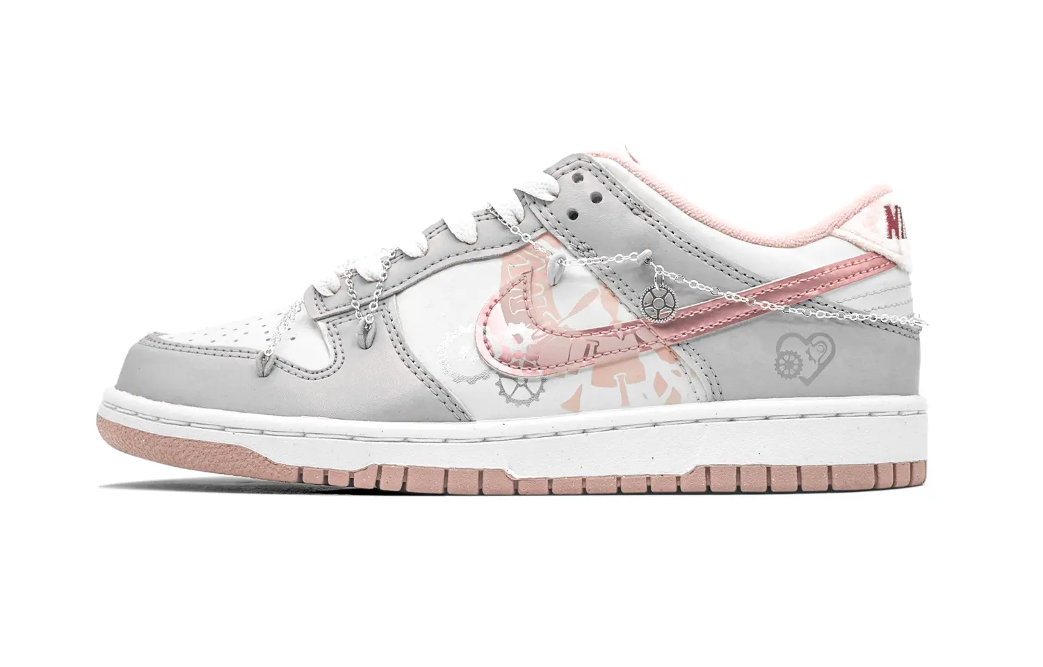 Dunk Mechanical Romantic устойчивые к истиранию низкие детские скейтбординг кроссовки light gray для подростков Nike, светло-серый
Dunk Mechanical Romantic устойчивые к истиранию низкие детские скейтбординг кроссовки light gray для подростков Nike, светло-серый