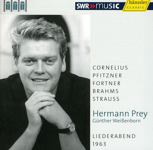 CD диск Cornelius / Brahms / Strauss / Prey / Weibenborn: Liederabend 1963
CD диск Cornelius / Brahms / Strauss / Prey / Weibenborn: Liederabend 1963