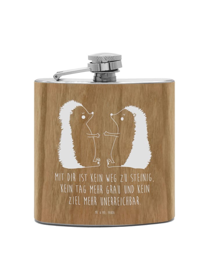 Mr. & Mrs. Panda Фляжка с надписью "Любовь к ежику" коричневого цвета
Mr. & Mrs. Panda Фляжка с надписью "Любовь к ежику" коричневого цвета