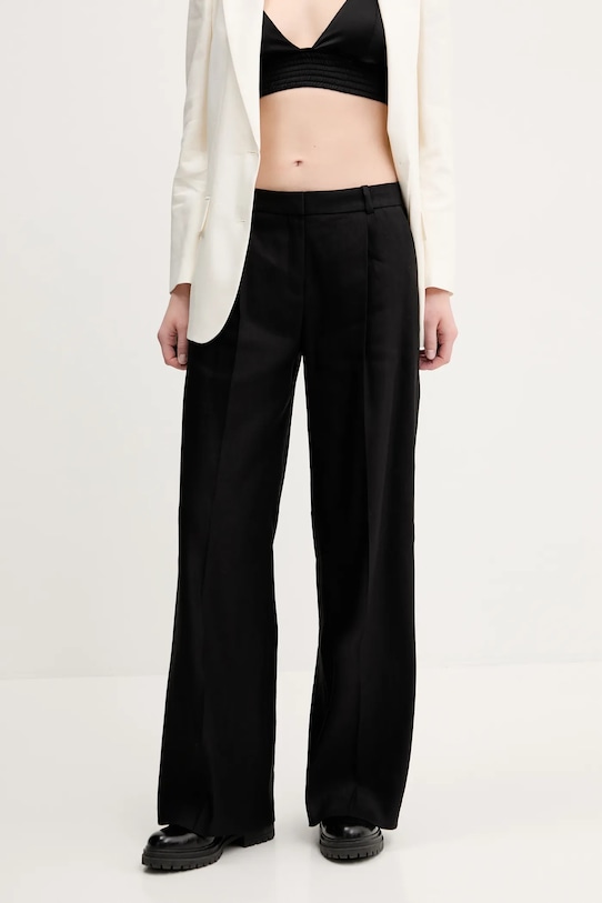 Льняные брюки Hugo, черный
Льняные брюки Hugo, черный