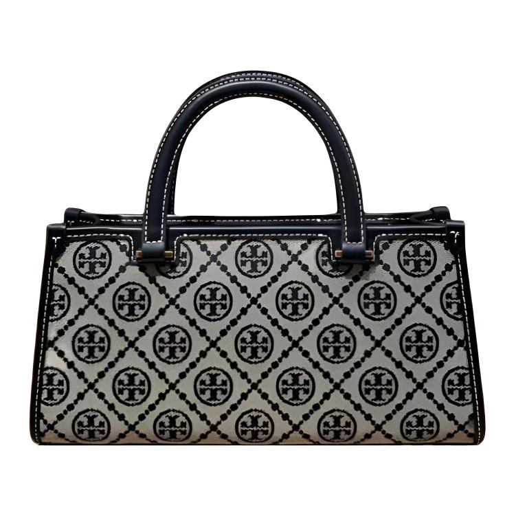 TORY BURCH Сумка-шоппер с монограммой
TORY BURCH Сумка-шоппер с монограммой