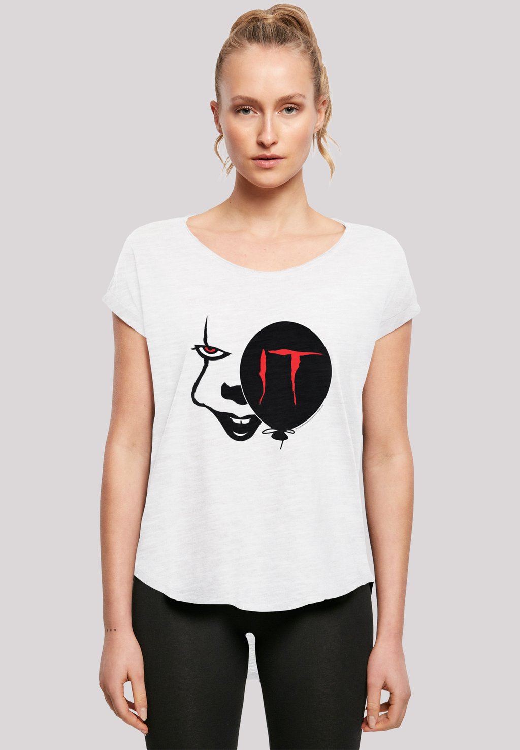 Футболка с принтом LONG CUT IT FILM ES STEPHEN KING PENNYWISE SMILE F4NT4STIC, белый
Футболка с принтом LONG CUT IT FILM ES STEPHEN KING PENNYWISE SMILE F4NT4STIC, белый