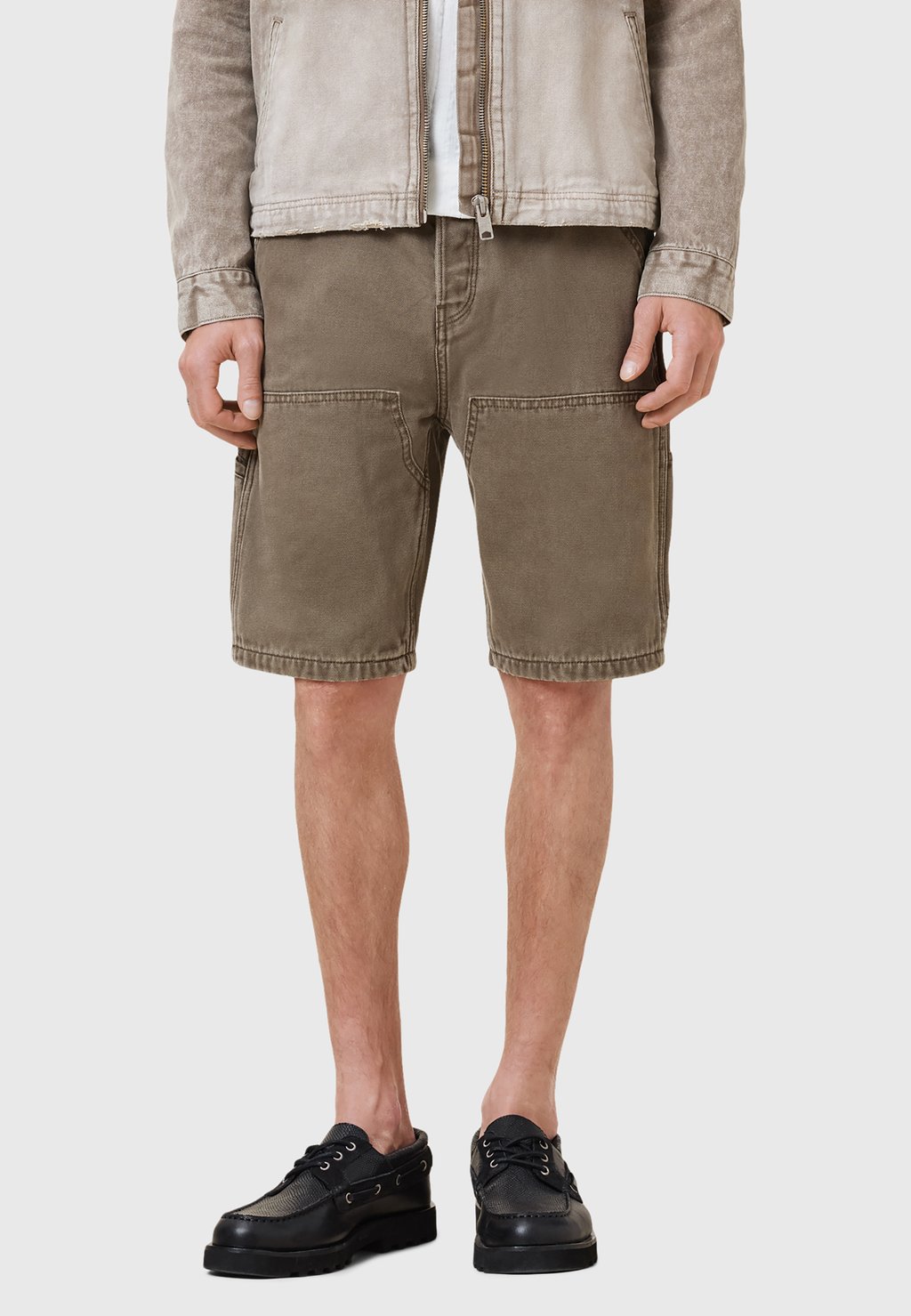 Джинсовые шорты ALVA CARPENTER AllSaints, коричневый
Джинсовые шорты ALVA CARPENTER AllSaints, коричневый