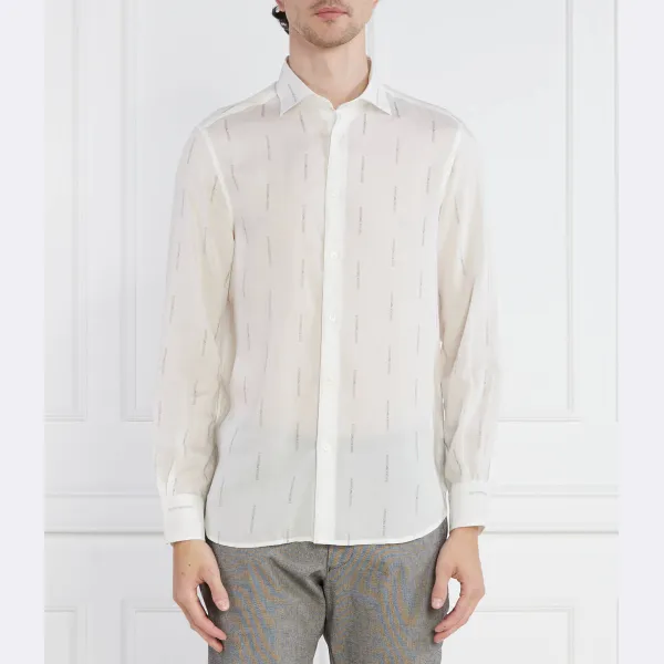 Рубашка стандартного кроя Emporio Armani, белый
Рубашка стандартного кроя Emporio Armani, белый