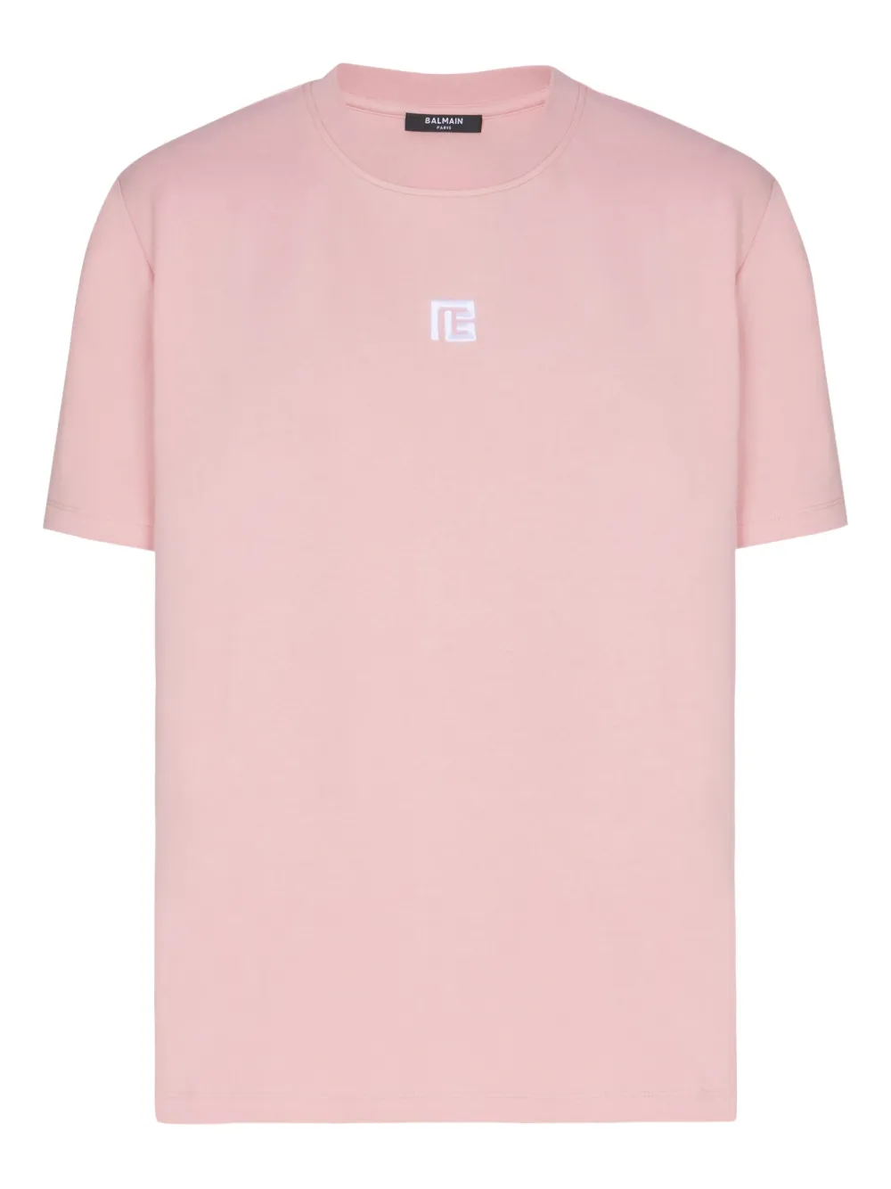Футболка с вышитым логотипом Balmain, розовый
Футболка с вышитым логотипом Balmain, розовый