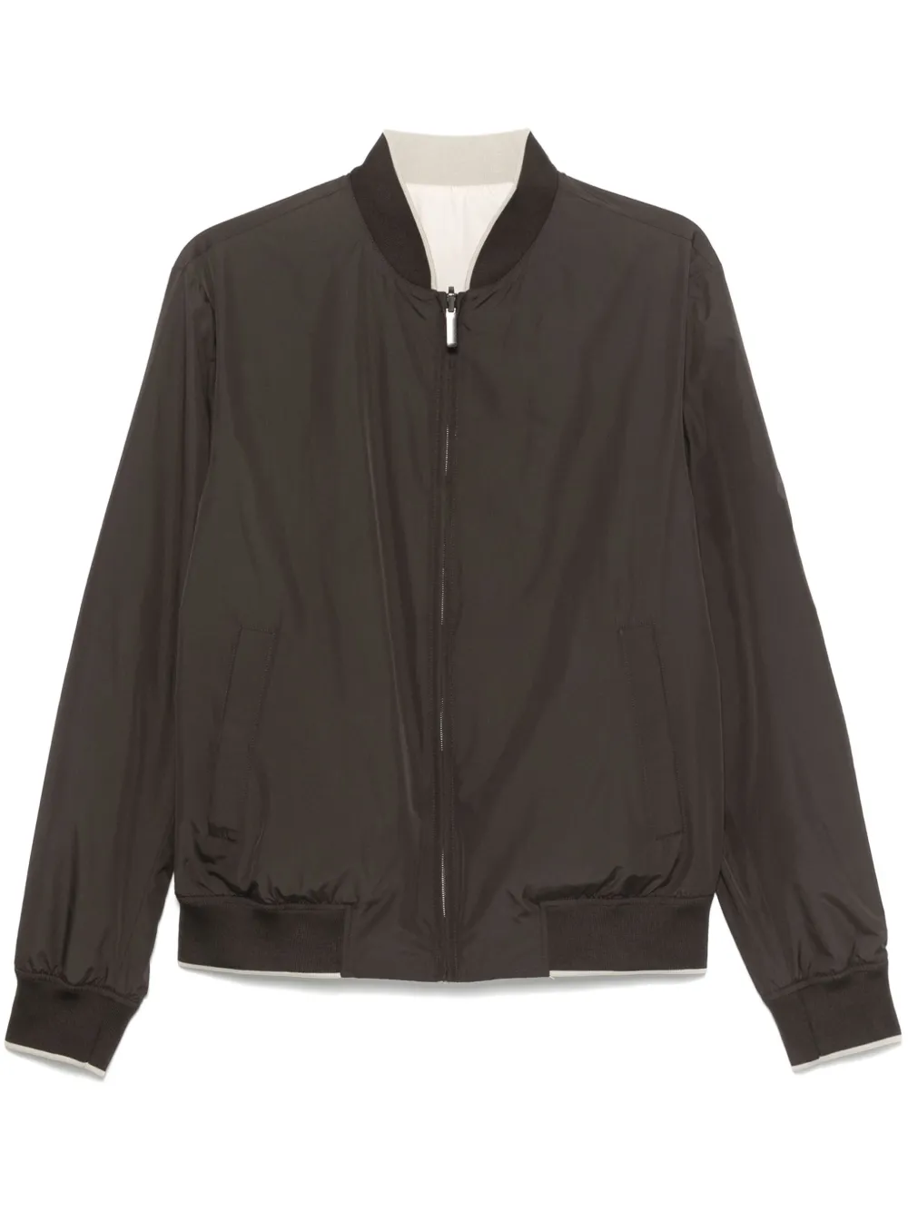 Двусторонний бомбер Canali, коричневый
Двусторонний бомбер Canali, коричневый