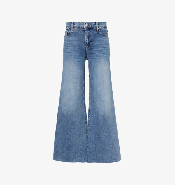 Укороченные джинсы Le Palazzo с широкими штанинами из эластичного денима Frame, цвет crave raw after
Укороченные джинсы Le Palazzo с широкими штанинами из эластичного денима Frame, цвет crave raw after