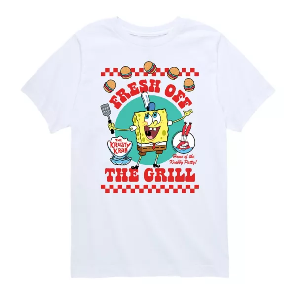 Футболка с принтом «Губка Боб с гриля» для мальчиков 8-20 лет Nickelodeon, белый
Футболка с принтом «Губка Боб с гриля» для мальчиков 8-20 лет Nickelodeon, белый