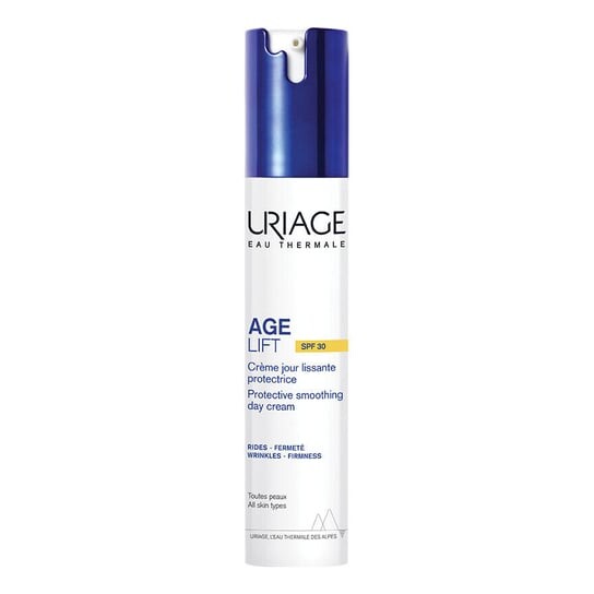 Разглаживающий защитный дневной крем SPF30, 40 мл Uriage, Age Lift Protective Smoothing Day Cream
Разглаживающий защитный дневной крем SPF30, 40 мл Uriage, Age Lift Protective Smoothing Day Cream