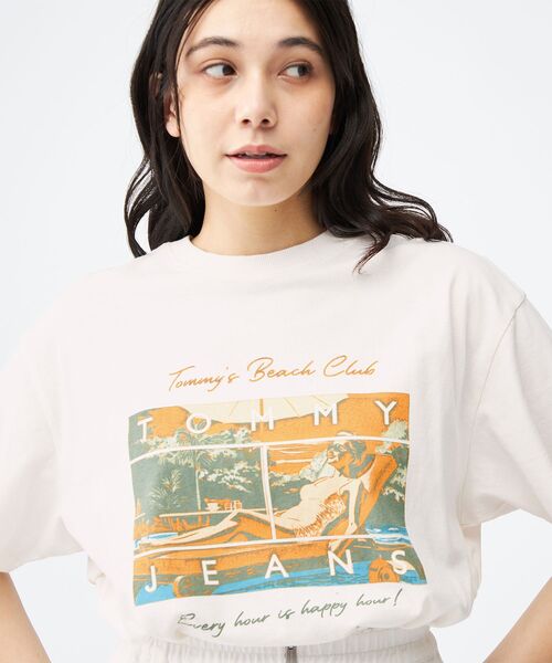 Футболка с графическим принтом TOMMY JEANS, белый
Футболка с графическим принтом TOMMY JEANS, белый