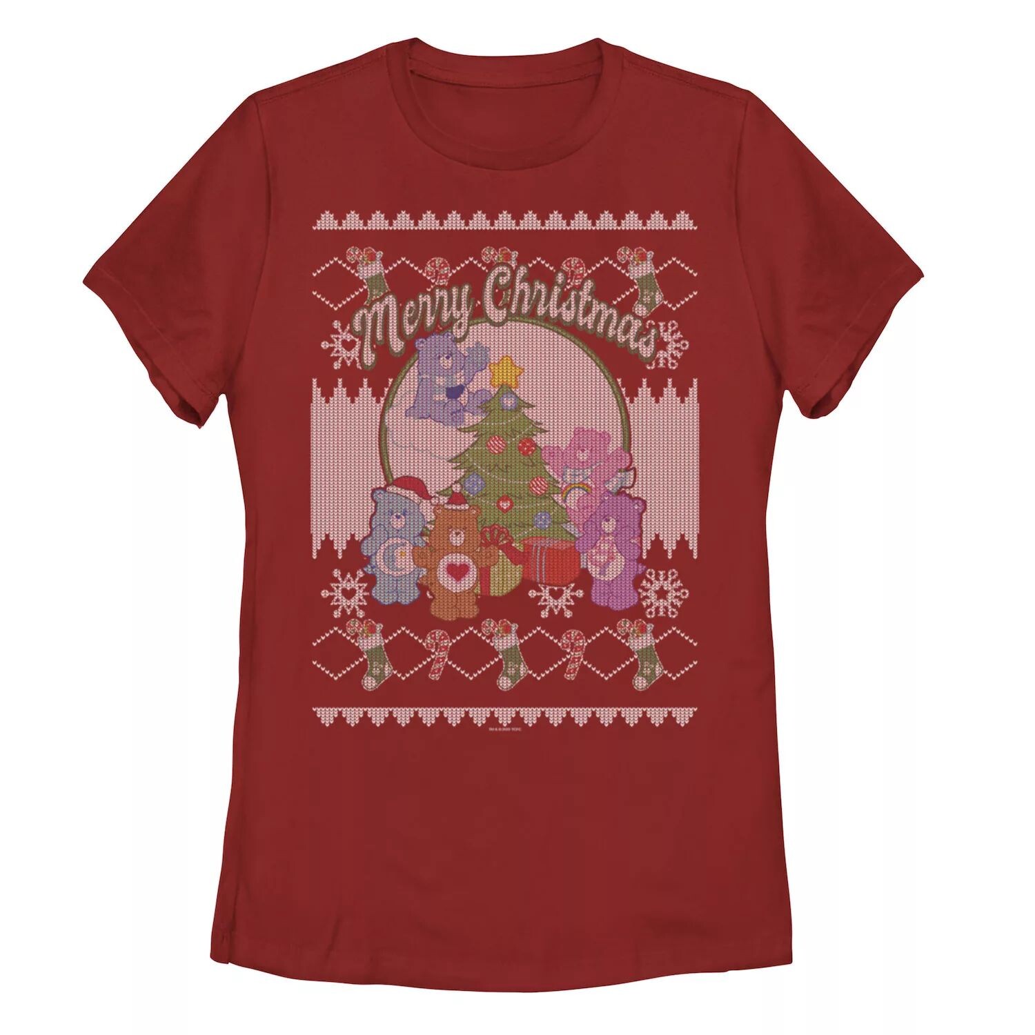 Рождественская футболка-свитер с изображением юниоров Care Bear Friends Licensed Character
Рождественская футболка-свитер с изображением юниоров Care Bear Friends Licensed Character