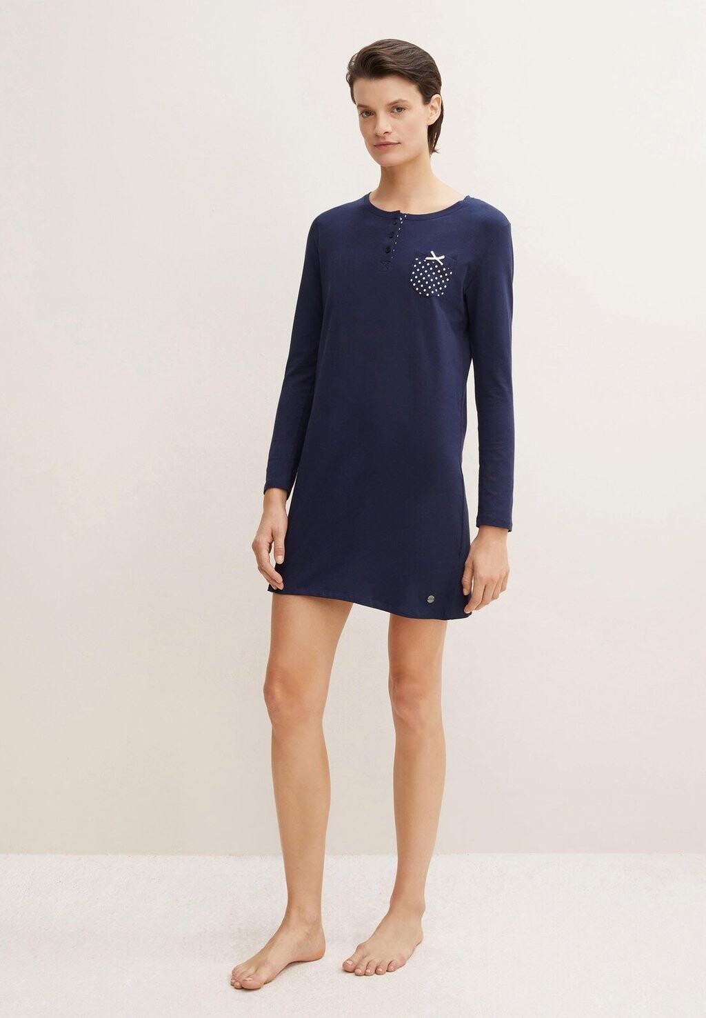 Ночная рубашка TOM TAILOR, синий
Ночная рубашка TOM TAILOR, синий