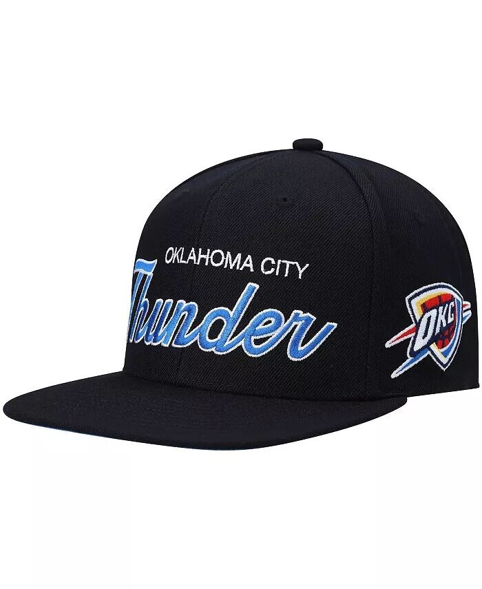 Мужская черная кепка Oklahoma City Thunder Hardwood Classics Script 2.0 Snapback Mitchell & Ness
Мужская черная кепка Oklahoma City Thunder Hardwood Classics Script 2.0 Snapback Mitchell & Ness