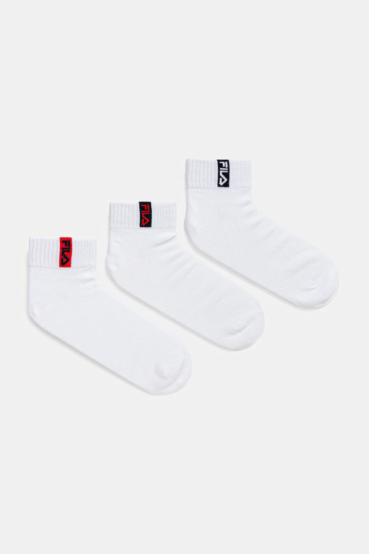 Носки 3 шт. в упаковке Fila, белый 
Носки 3 шт. в упаковке Fila, белый