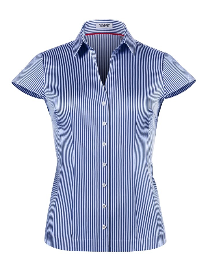 Блуза Vincenzo Boretti leicht tailliert, цвет weiß/dunkelblau
Блуза Vincenzo Boretti leicht tailliert, цвет weiß/dunkelblau