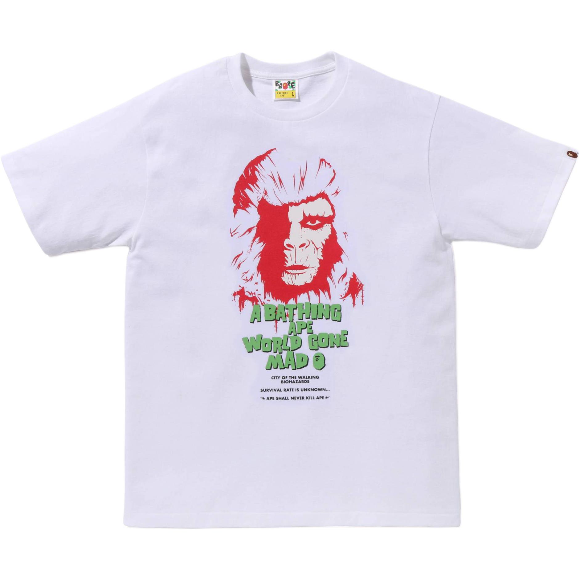 Футболка Horror Tee #1 A BATHING APE, белый
Футболка Horror Tee #1 A BATHING APE, белый