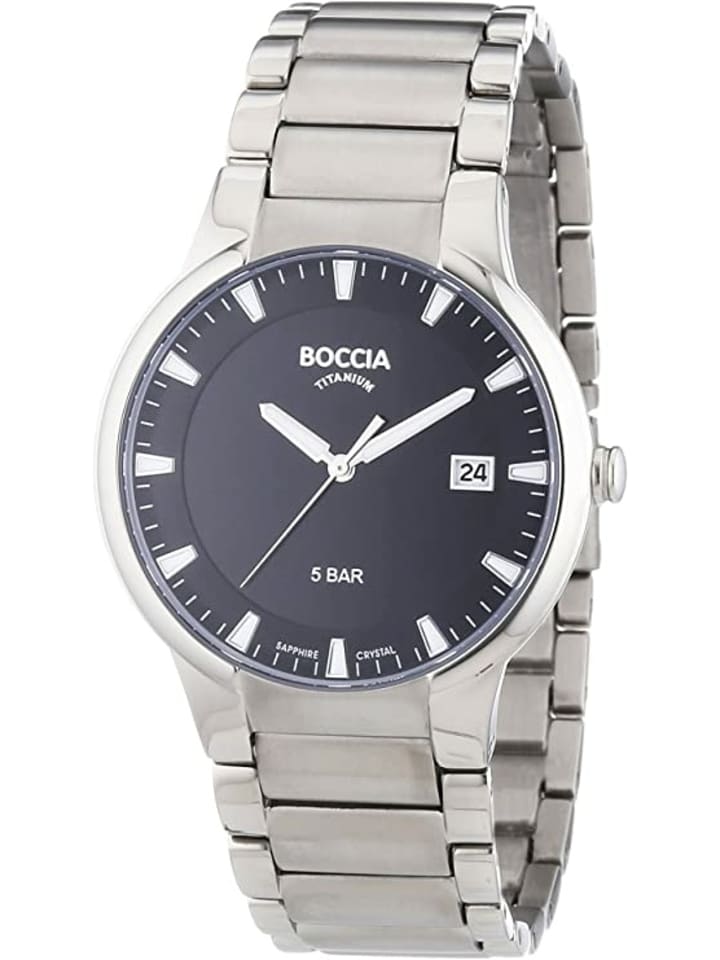 Boccia Мужские аналоговые часы серебристого цвета
Boccia Мужские аналоговые часы серебристого цвета