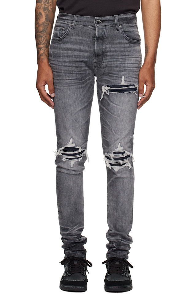 Джинсы MX1 из замши Amiri, серый
Джинсы MX1 из замши Amiri, серый